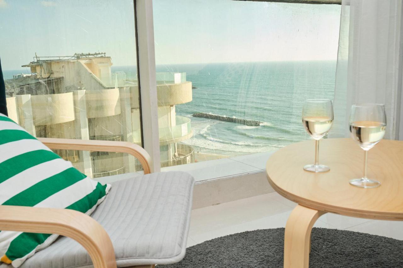 Апартаменты Sunny Sea View Studio Herzliya Экстерьер фото